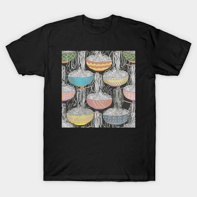 Noodles T-Shirt by Flyingrabbit